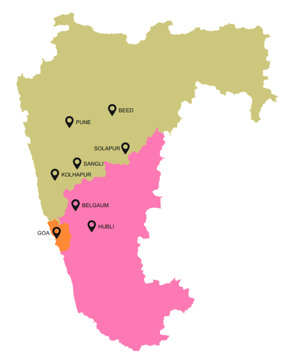 Distributors on Map